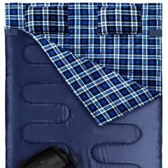 Outdoor Camping Camping Flannel Sleeping Bag Thickened