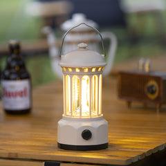 Outdoor Camping Lantern COB Portable Tent Light Retro Barn Lantern