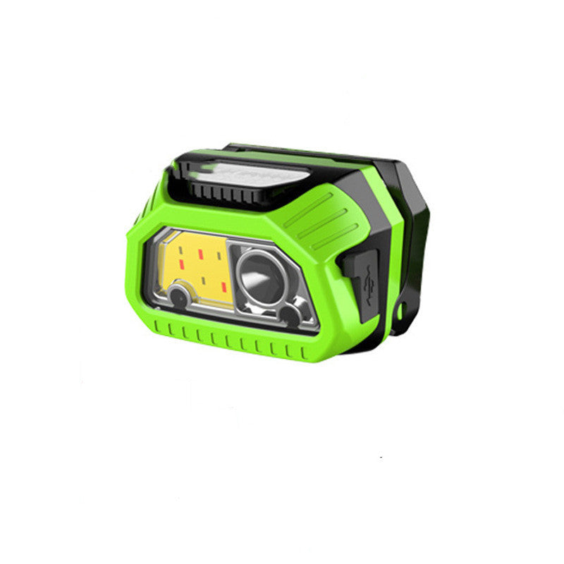 Infrared Sensor Headlamp Fishing USB Charging