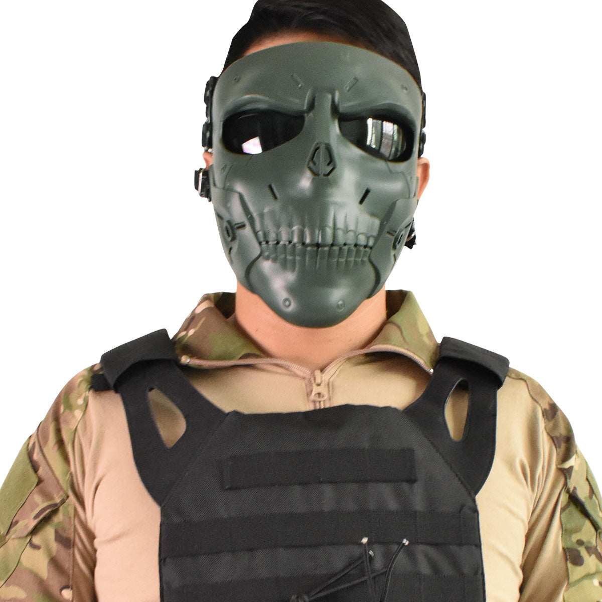 CS outdoor field iron blood tactical mask