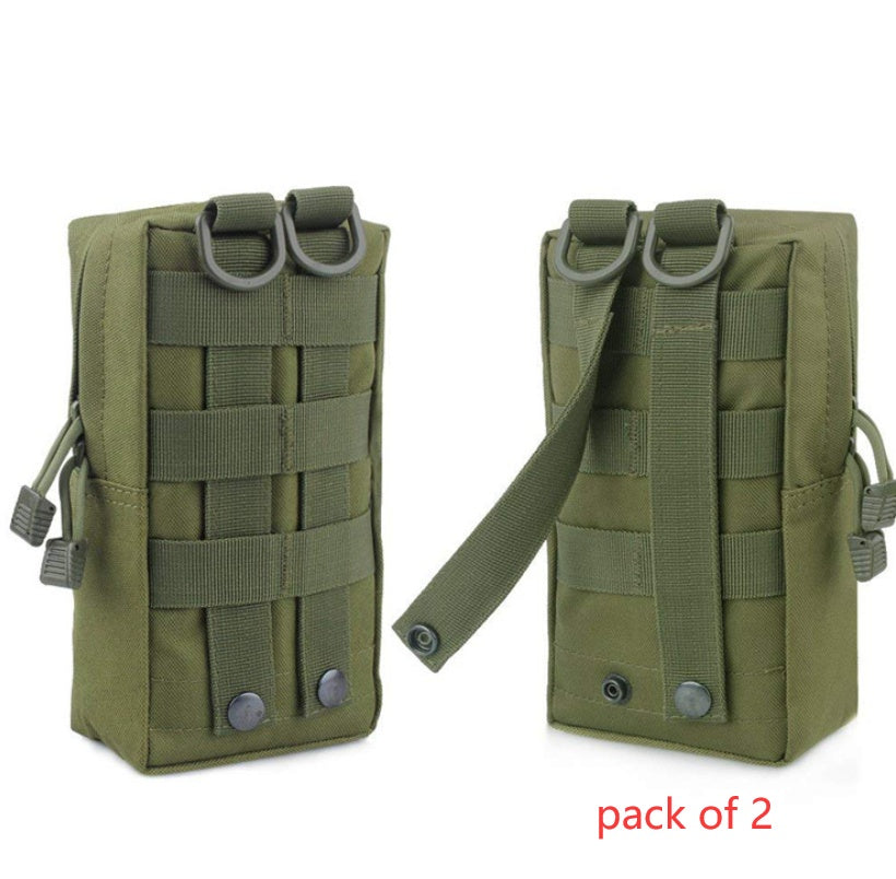 Molle Pouches EDC Utility Pouch Gadget Gear Bag Military Vest Waist Pack Water-resistant Compact Bag