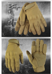 Outdoor tactical touch screen gloves