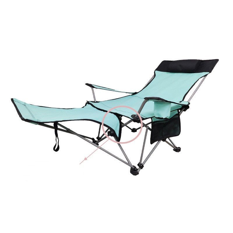 Outdoor Folding Beach Chair For Camping Picnic