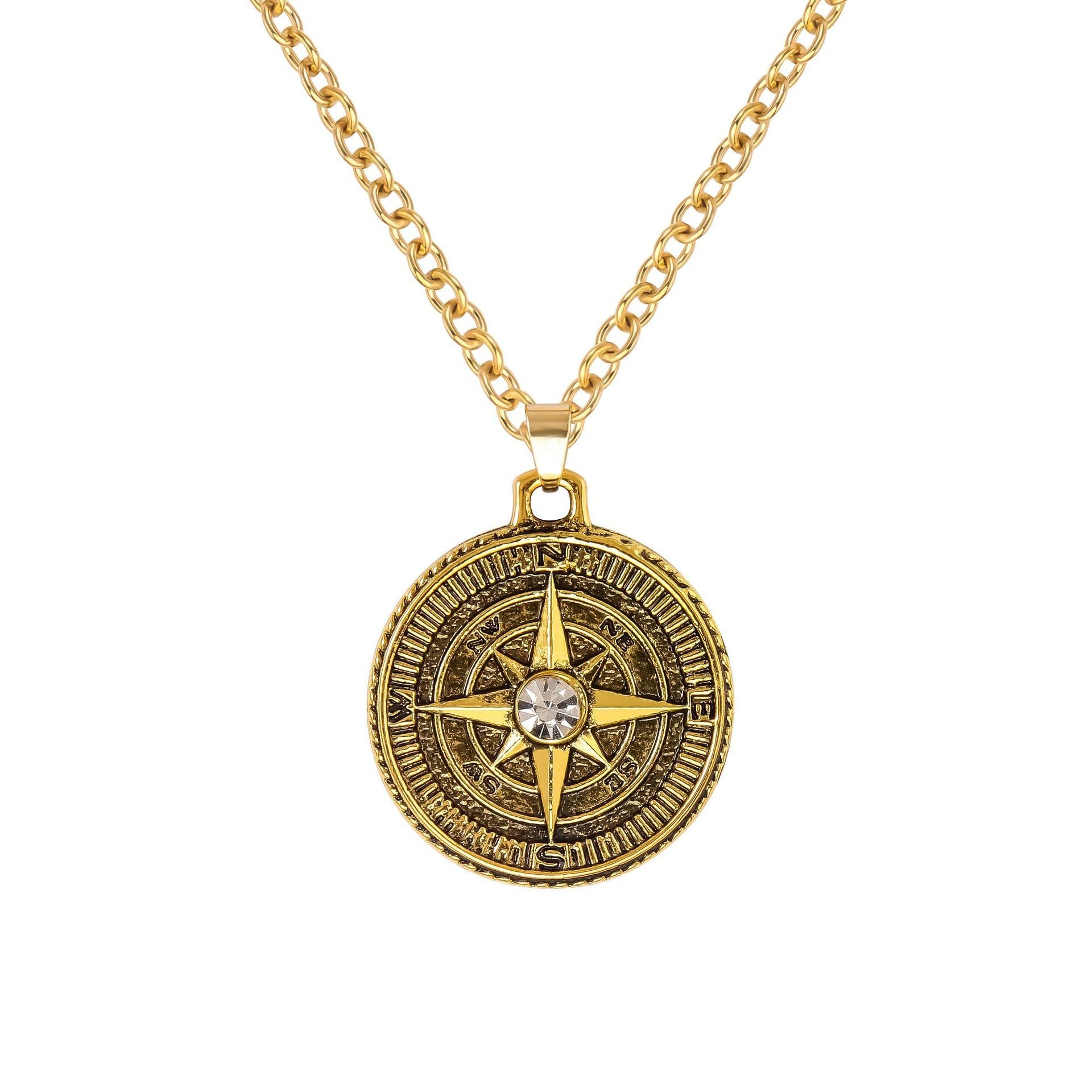 Compass necklace