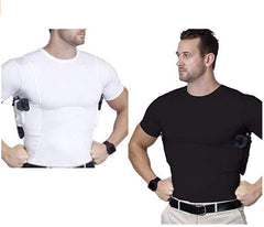 Men's And Women's Concealed Holster Tactical High Elastic T-Shirt