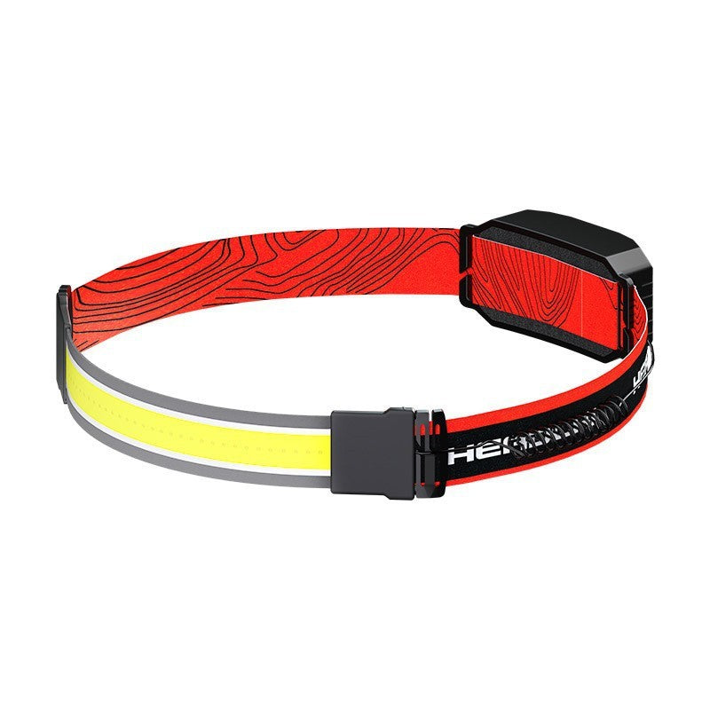 Mini Head-mounted Running COB Major Headlamp