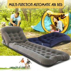 Automatic Air Mattress Camping Bed Mat Auto Sleeping Cushion Blow Up Bed Inflatable Travel Raised Airbed Camping Equipment