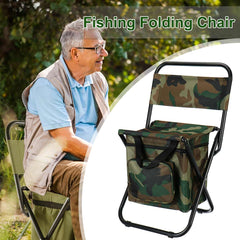 Folding Fishing Chair Backpack Insulation