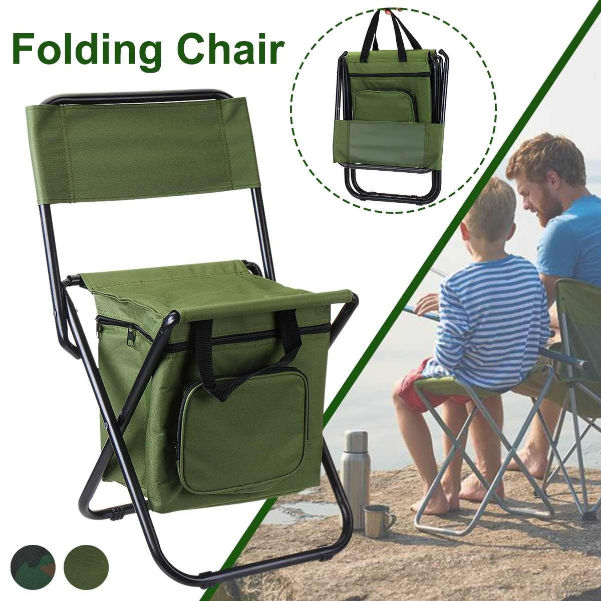 Folding Fishing Chair Backpack Insulation