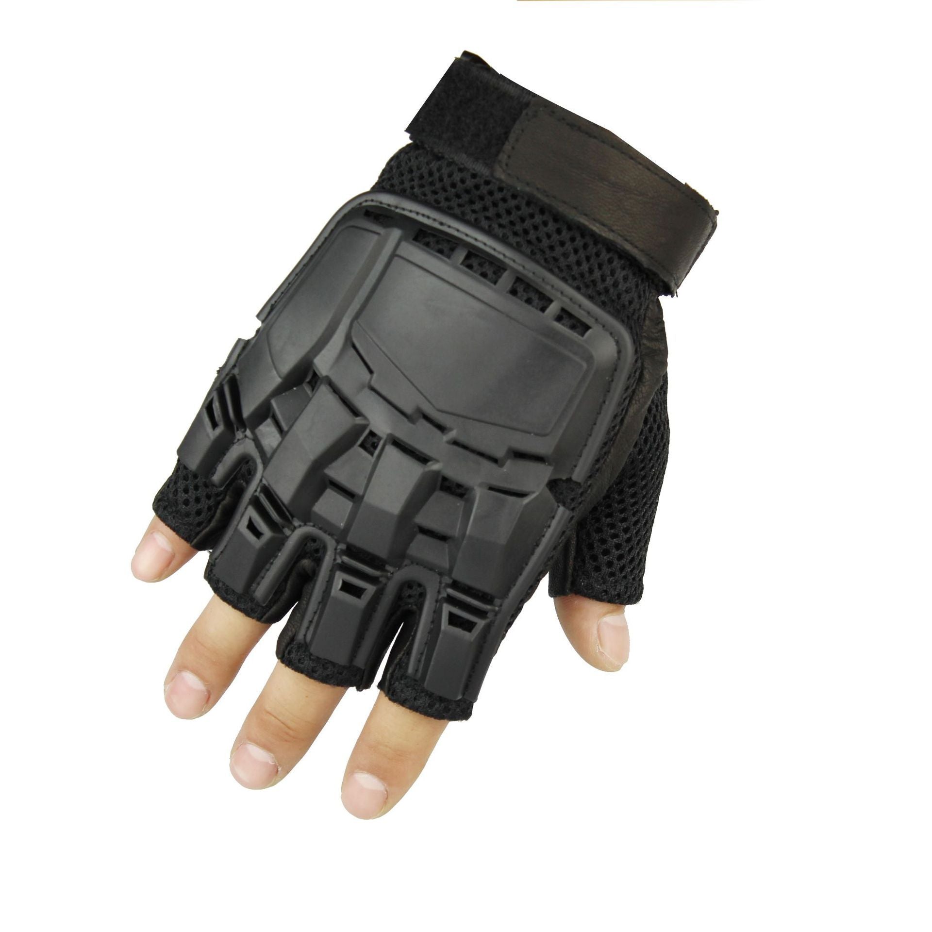 Tactical Gloves Men's Combat Paintball Training Climbing Half Finger Gloves Men Outdoor