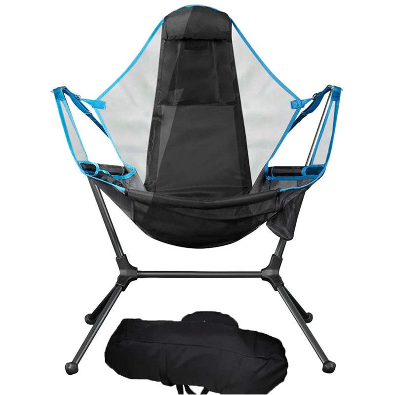 Outdoor Camping Rocking Chair Portable Folding Chairs