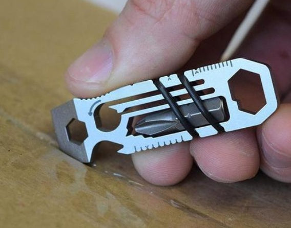 Ratcheting Keychain Multi-tool