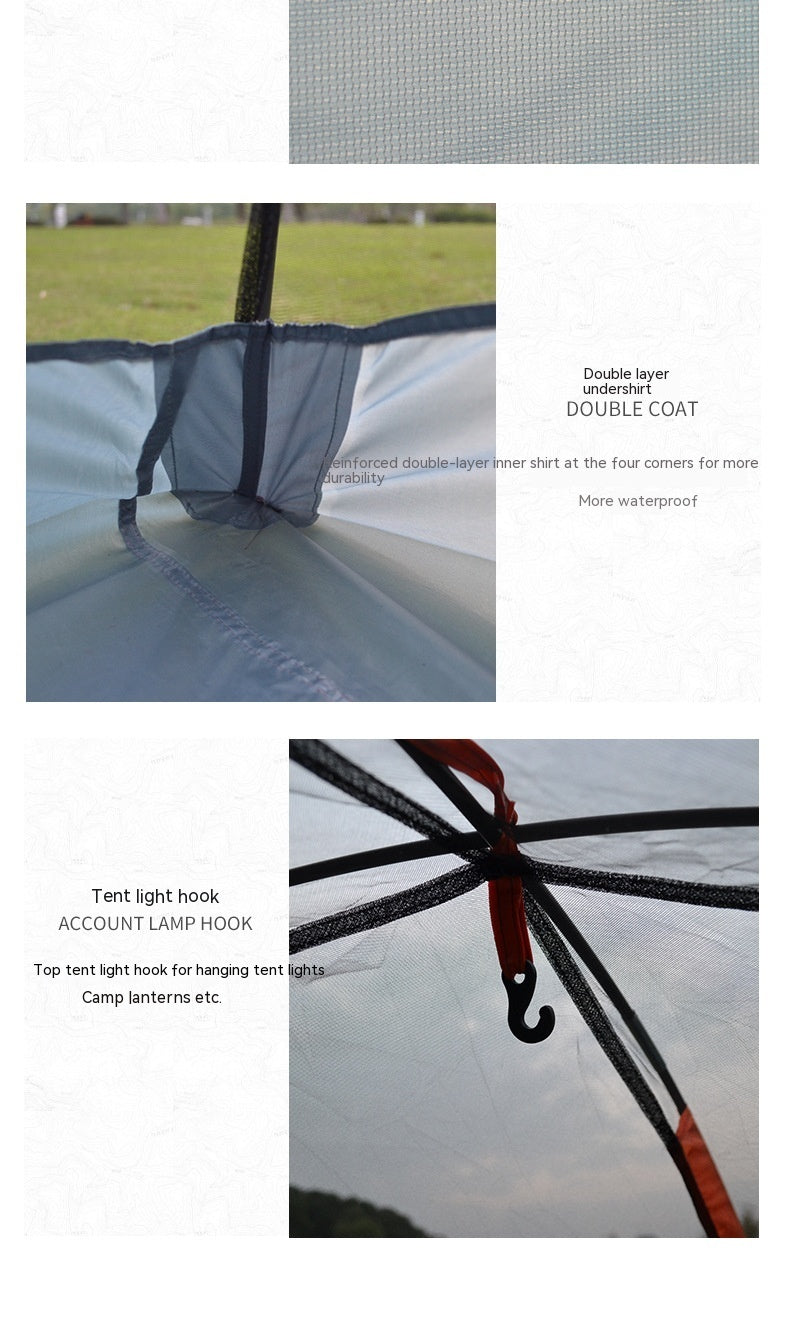 Outdoor Camping Double-layer Camping Tent