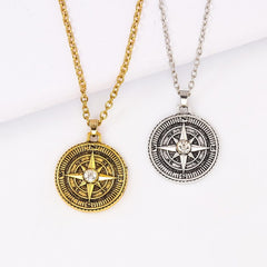 Compass necklace