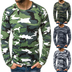 Casual Stand Collar Cotton Autumn Youth Tactical T Shirt