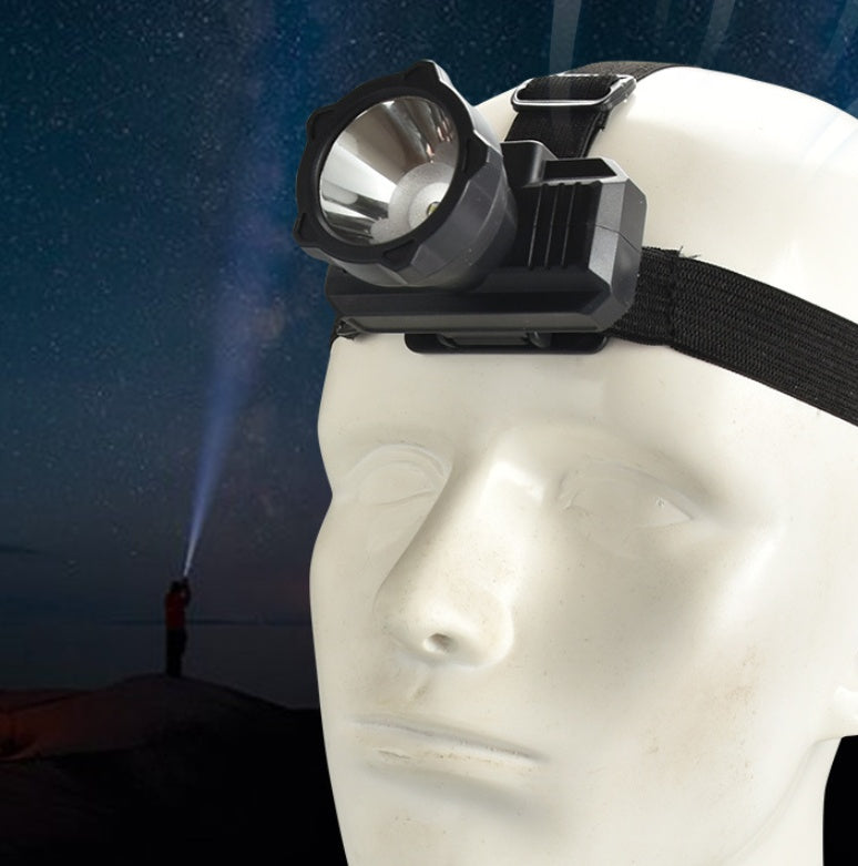 Headlamp Headmounted Flashlight Can Be Recharged Outdoors