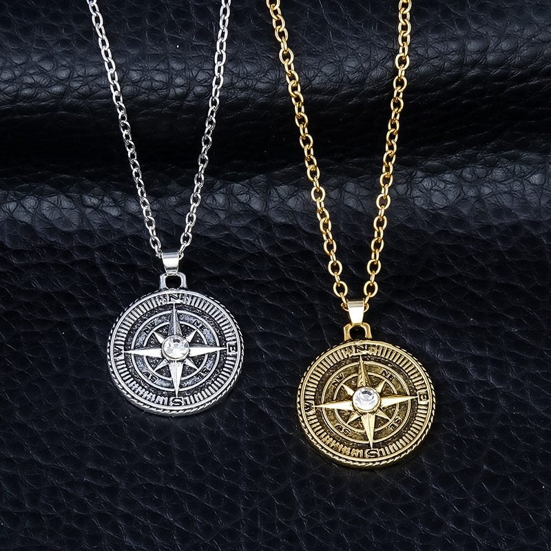 Compass necklace