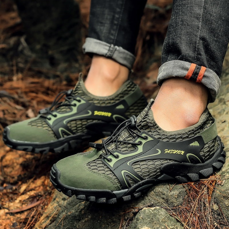 Outdoor hiking shoes, quick dry, non-slip