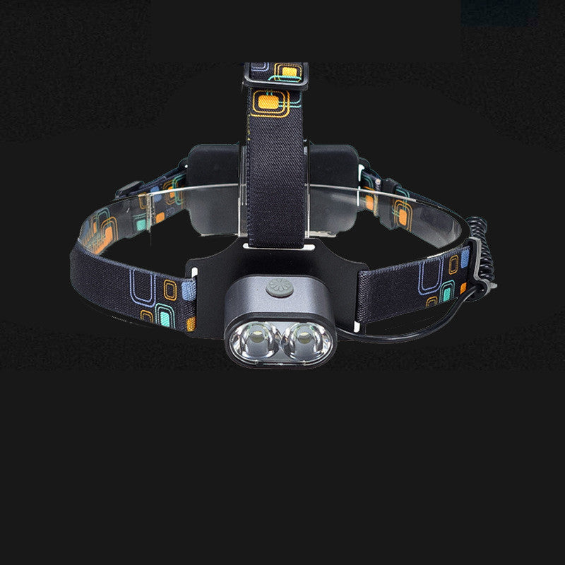 Led Headlamp Head-mounted USB Charging