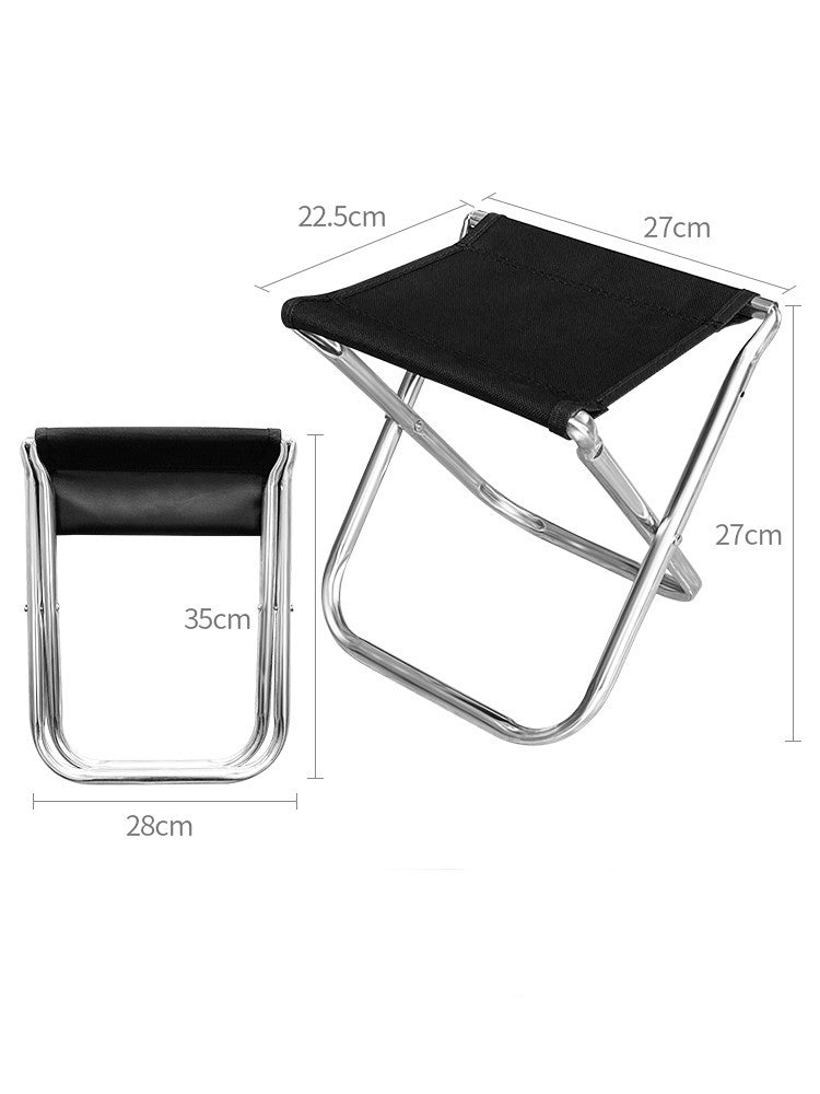 Outdoor Folding Chair Portable Camping Equipment Backrest