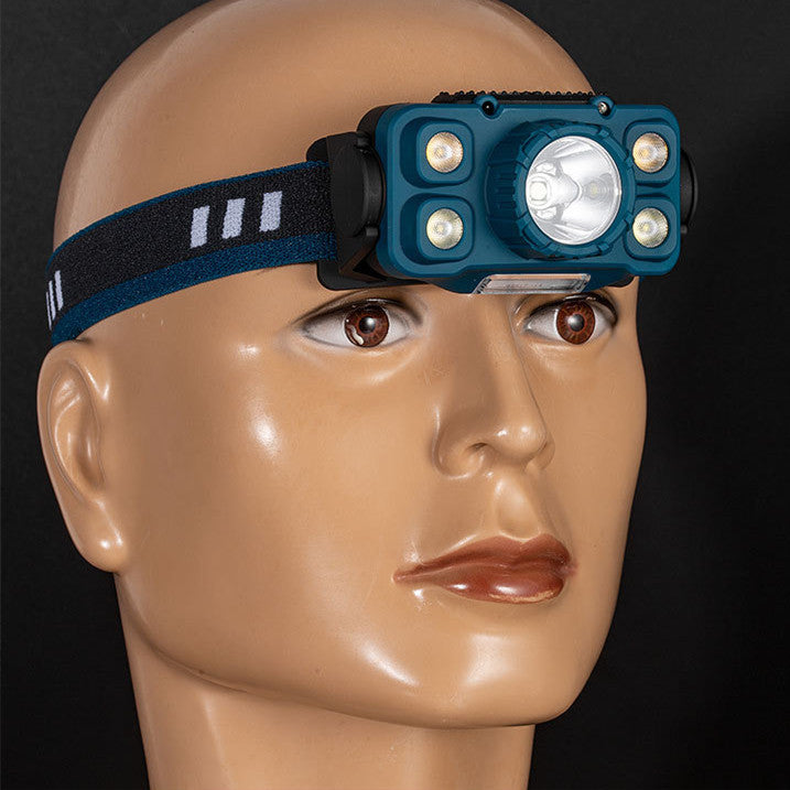 LED Mini Multi-function Wave Induction Headlamp