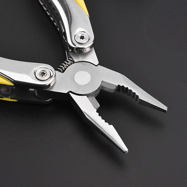 Foldable outdoor multi-function knife pliers stainless steel portable pliers multi-purpose outdoor portable tool pliers