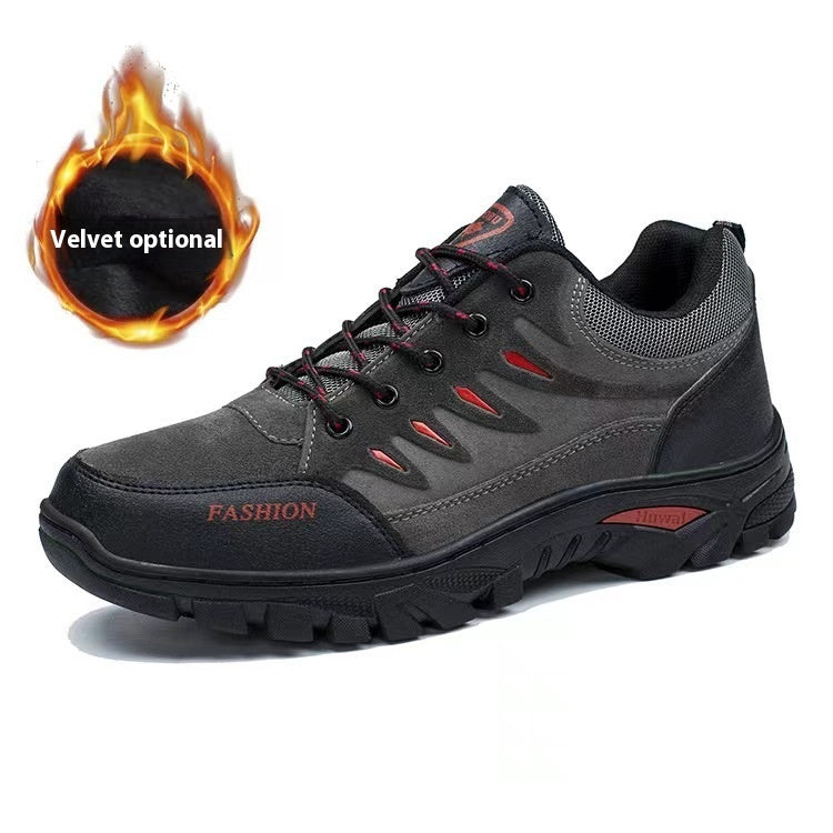 Men's Shoes Hiking Shoes Korean Fashion Casual Sneaker Outdoor Hiking