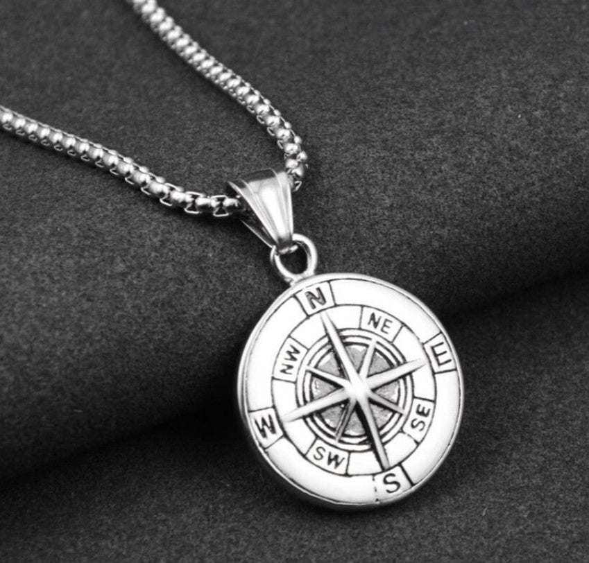 Compass necklace