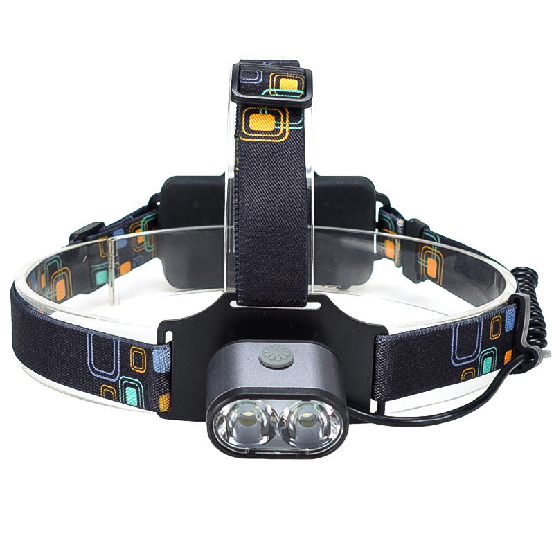 Led Headlamp Head-mounted USB Charging