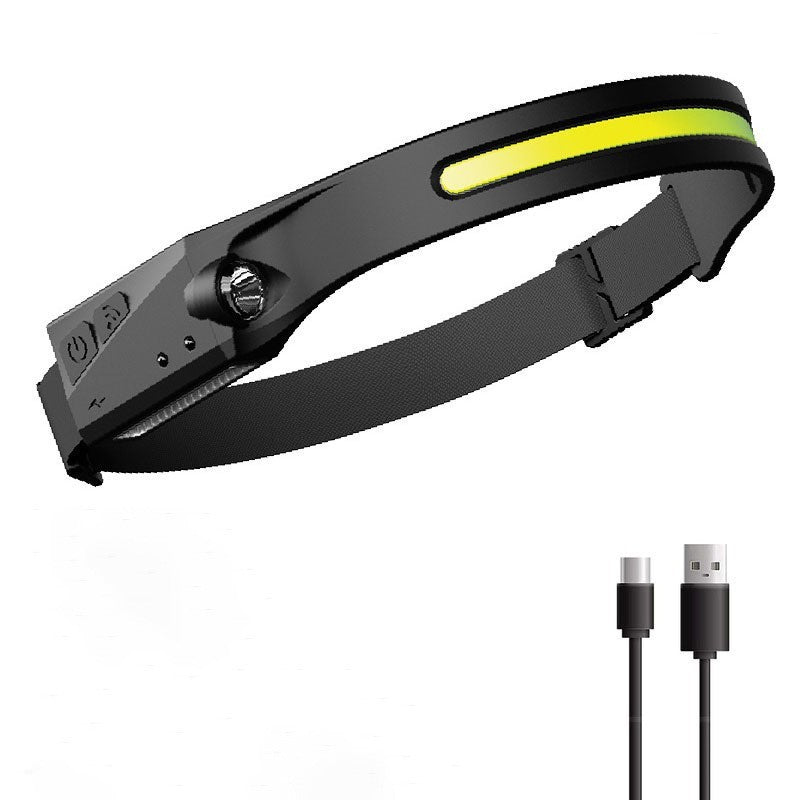 Mini Head-mounted Running COB Major Headlamp