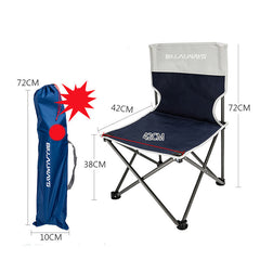 Outdoor Folding Chair Portable Camping Equipment Backrest