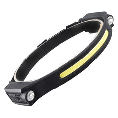 Silicone Sensor Headlamp Type-C Rechargeable Outdoor