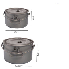 Ultra-light Foldable Outdoor Camping Cookware