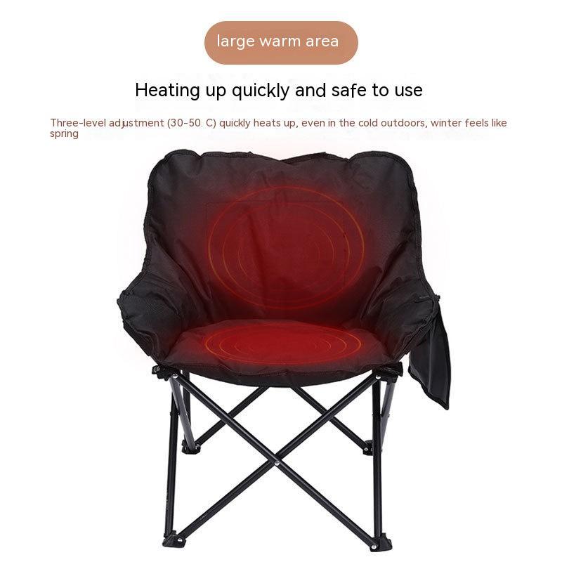 Heating Camping Sketch Moon Chair