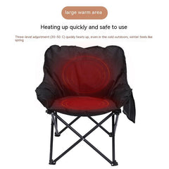 Heating Camping Sketch Moon Chair